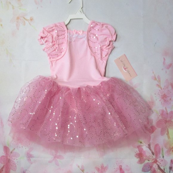 Dance Dress Costume New SC 4-5 IC 6-7 Leotard Tu Tu Skirt Child Ballet Jazz Tap - Picture 4 of 10